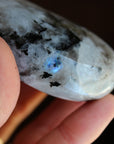 Rainbow moonstone pocket stone 4, new