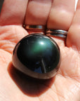 Rainbow obsidian sphere 2, new