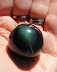 Rainbow obsidian sphere 2, new
