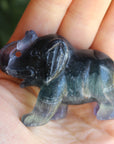 Fluorite elephant 7, new