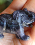 Fluorite elephant 9, new