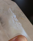 Clear quartz tower 1, new