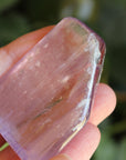 Polished pink kunzite 19, new
