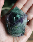 Chunky rainbow fluorite tower 10