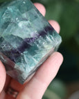 Chunky rainbow fluorite tower 11