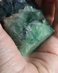 Chunky rainbow fluorite tower 13