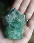 Chunky rainbow fluorite tower 14