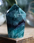 Chunky rainbow fluorite tower 15 new