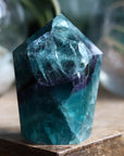 Chunky rainbow fluorite tower 15 new