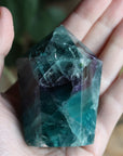 Chunky rainbow fluorite tower 15 new