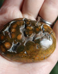 Old stock ocean jasper pocket stone OS2