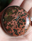 Old stock ocean jasper pocket stone OS4