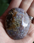 Old stock ocean jasper pocket stone OS5
