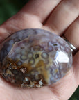 Old stock ocean jasper pocket stone OS5