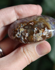 Old stock ocean jasper pocket stone OS5