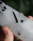 Black tourmaline in quartz tower 1 new