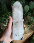 Black tourmaline in quartz tower 3