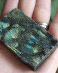 Semi polished labradorite slab 9