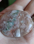 Flower agate pocket stone 9