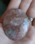 Flower agate pocket stone 9