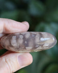 Flower agate pocket stone 10