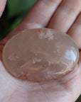 Flower agate pocket stone 11 new