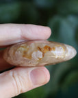 Flower agate pocket stone 12