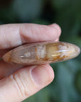 Flower agate pocket stone 13