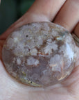 Flower agate pocket stone 14