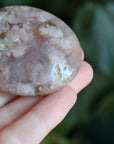 Flower agate pocket stone 14