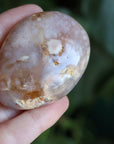 Flower agate pocket stone 15