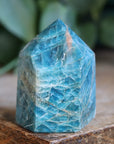 Blue apatite tower 13