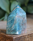 Blue apatite tower 13