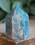 Blue apatite tower 13