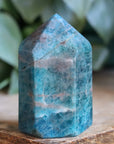 Blue apatite tower 14