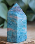 Blue apatite tower 14