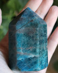 Blue apatite tower 14