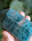 Blue apatite tower 14