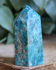 Blue apatite tower 15