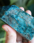 Blue apatite tower 15