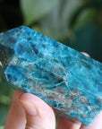 Blue apatite tower 15