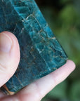 Blue apatite tower 16