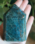 Blue apatite tower 16