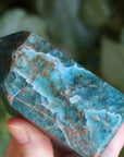 Blue apatite tower 16