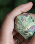 Ruby in fuchsite and kyanite tower 2
