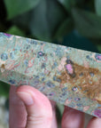 Ruby in fuchsite and kyanite tower 2