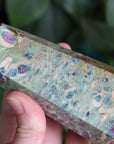 Ruby in fuchsite and kyanite tower 2