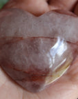 Hematoid quartz heart 5