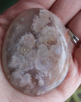 Flower agate pocket stone 5