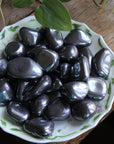 Hematite tumbled stone